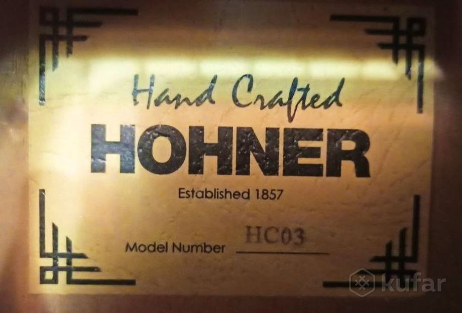 Гитара классическая HOHNER HC03 3/4 звукосниматель — фото 5