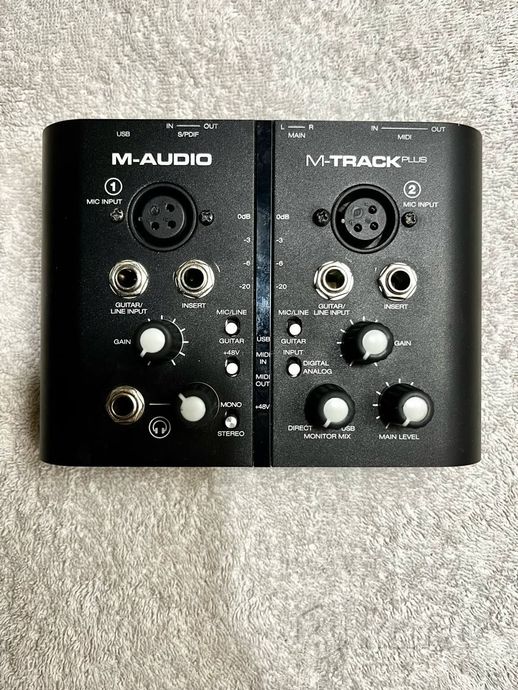 Звуковая карта m-audio m-track plus — фото 2