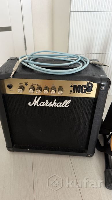 Гитара Cort viva gold. Комбик Marshall MG15. — фото 2