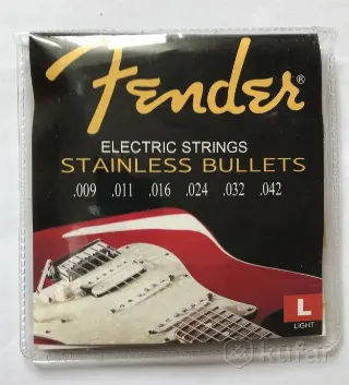 Струны для электрогитары Fender 009 - 042