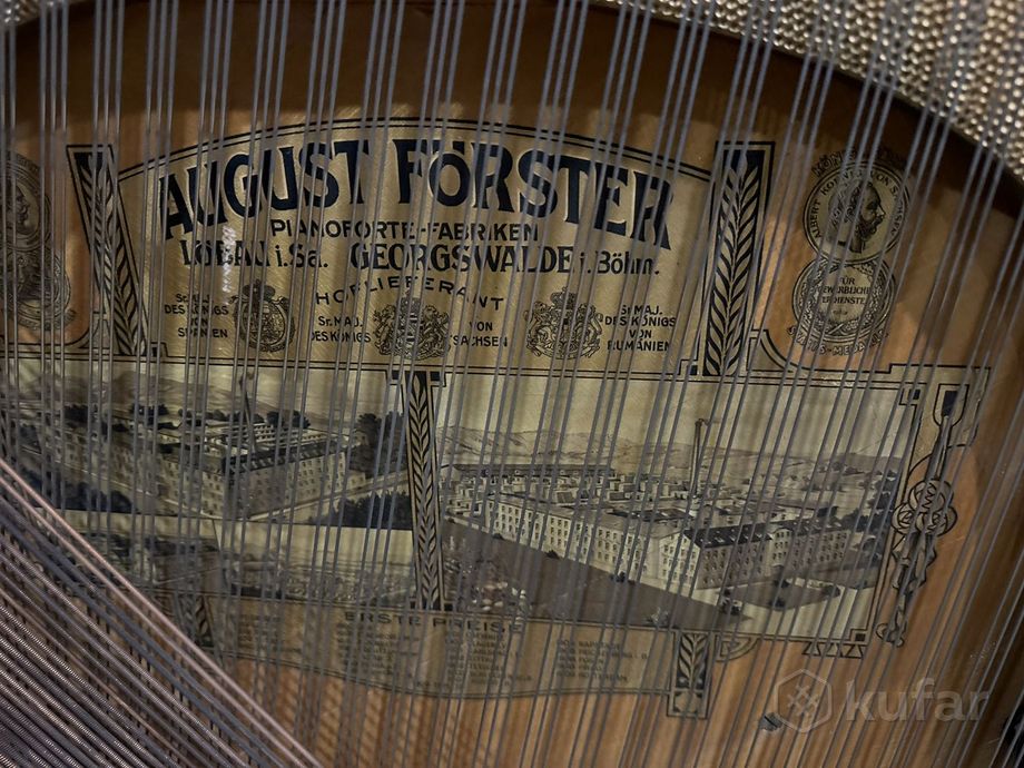 Немецкое пианино August Forster — фото 5