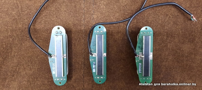 Звукосниматели для электрогитары APG strat-set (s-s-h) (2014... — фото 2