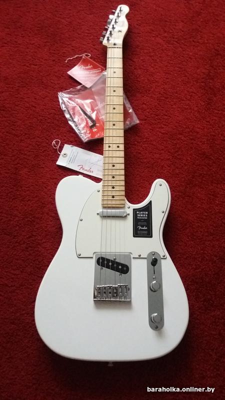 Fender Player Telecaster Maple Fingerboard Polar White — фото 5