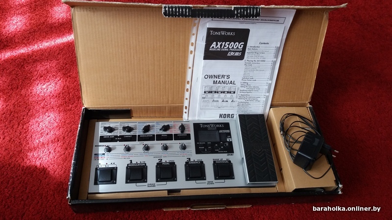 KORG AX1500G гитарный процессор эффектов — фото 1