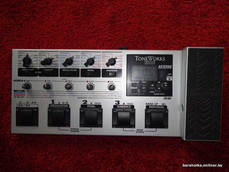 KORG AX1500G гитарный процессор эффектов — фото 2