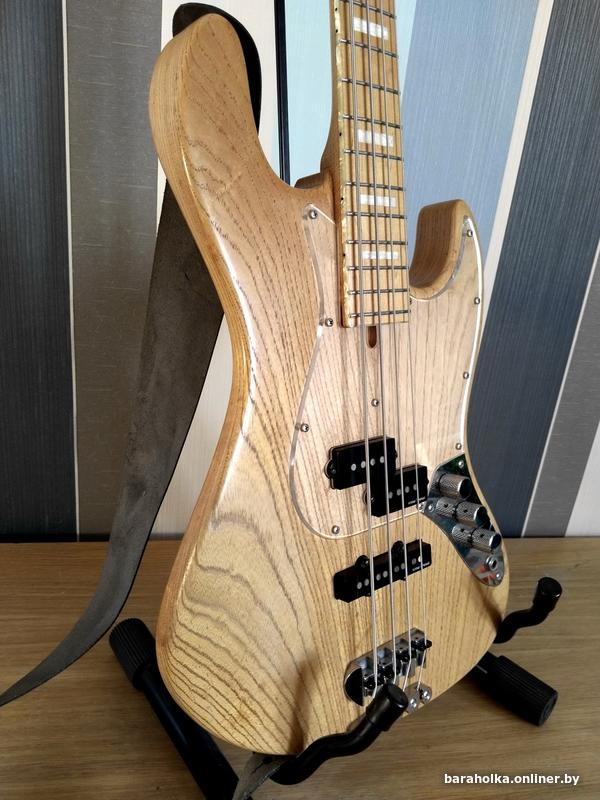 бас гитары Bacchus Ash-4 Handmade, Bacchus WoodLine PJ Handm... — фото 6