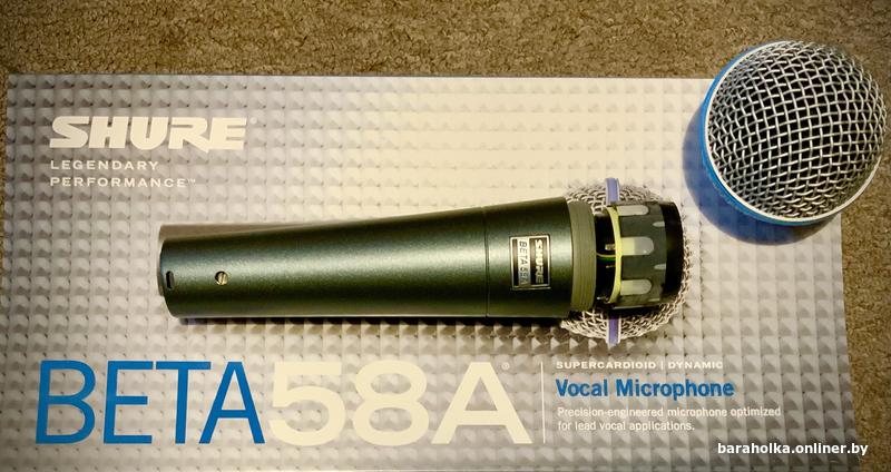 Микрофон Shure BETA 58А — фото 2