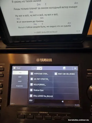 Продам стили YAMAHA PSR S, SX проф.
