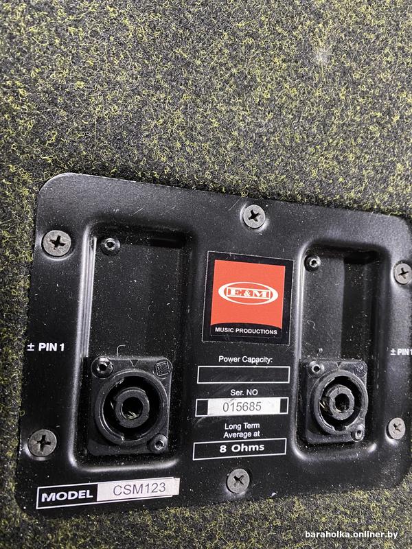 Сценические мониторы E&M 12’’+ 1’’ — фото 3
