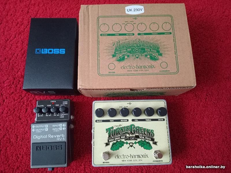 Педаль эффектов ELECTRO-HARMONIX TURNIP GREENS / Boss RV-5 — фото 1
