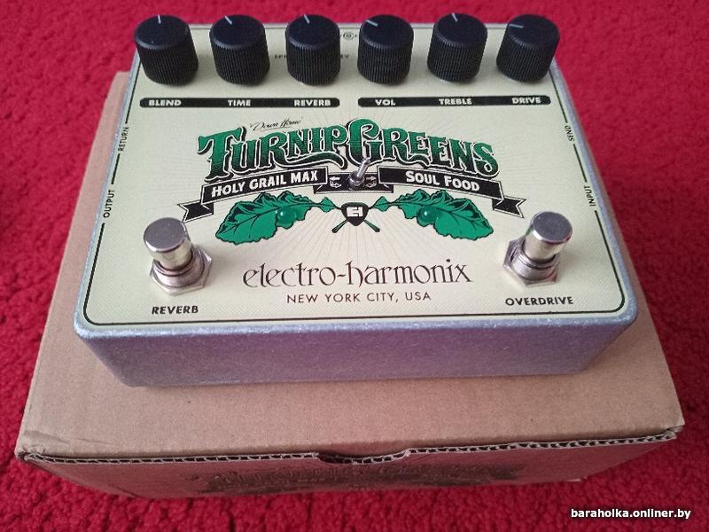 Педаль эффектов ELECTRO-HARMONIX TURNIP GREENS / Boss RV-5 — фото 3