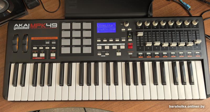 Миди клавиатура AKAI MPK 49 — фото 1