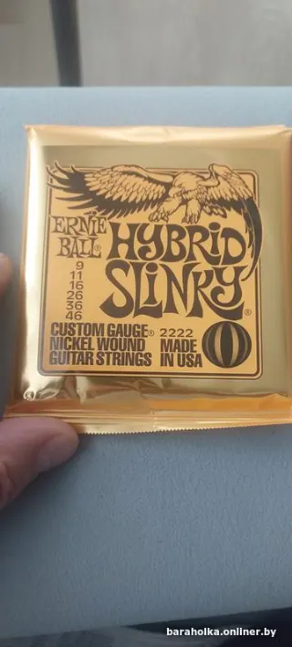 Струны для электрогитары Ernie Ball USA
