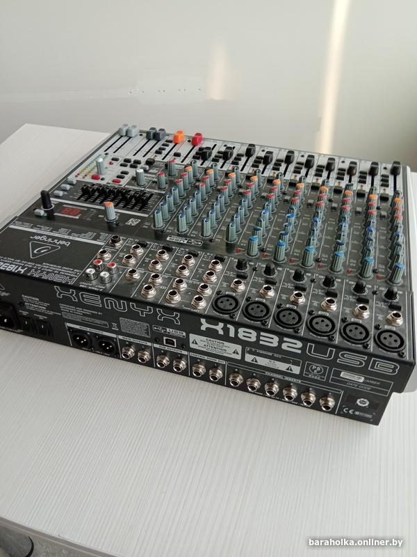 Продам МИКШЕРНЫЙ ПУЛЬТ BEHRINGER XENYX X1832 USB. Новый, в ... — фото 2