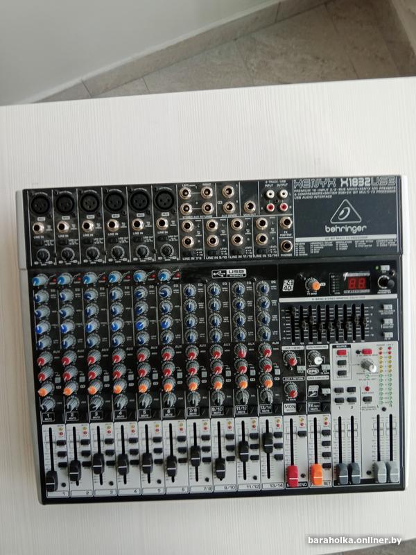 Продам МИКШЕРНЫЙ ПУЛЬТ BEHRINGER XENYX X1832 USB. Новый, в ... — фото 3