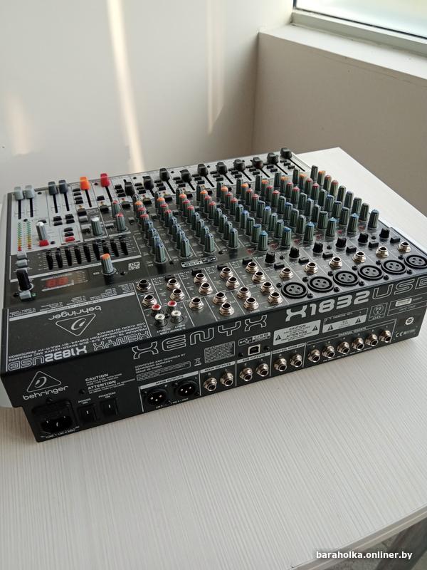Продам МИКШЕРНЫЙ ПУЛЬТ BEHRINGER XENYX X1832 USB. Новый, в ... — фото 4
