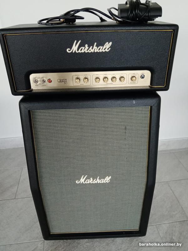 Продам ламповый гитарный стэк Marshall Origin 50 (голова + к... — фото 1