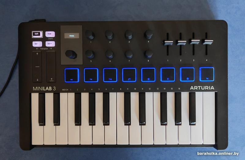 MIDI-клавиатура Arturia MiniLab 3 — фото 1