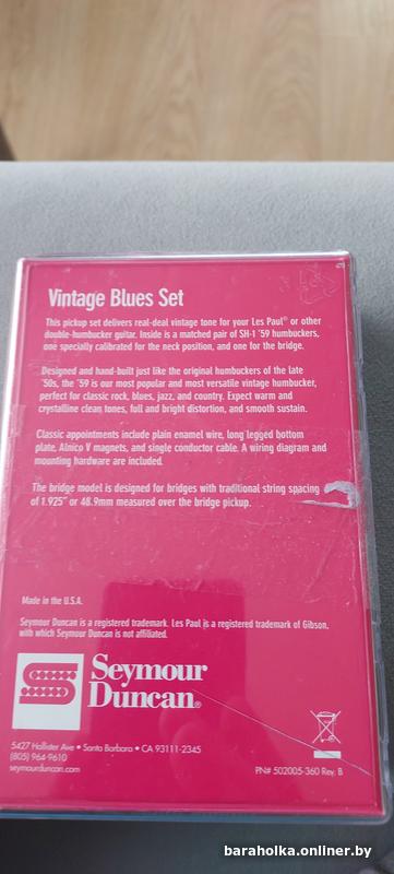 Сет датчиков Seymour Duncan Vintage Blues — фото 6