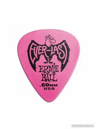 Набор медиаторов Ernie Ball Everlast 0.60 мм.