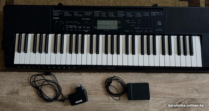 Синтезатор Casio CTK-3500 — фото 1