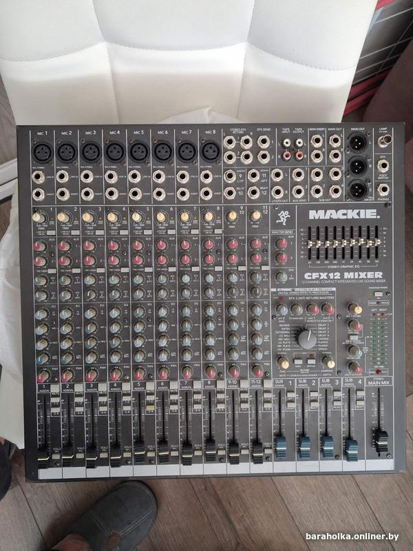 микшер MACKIE CFX12 MIXER 12 CHANNEL — фото 1