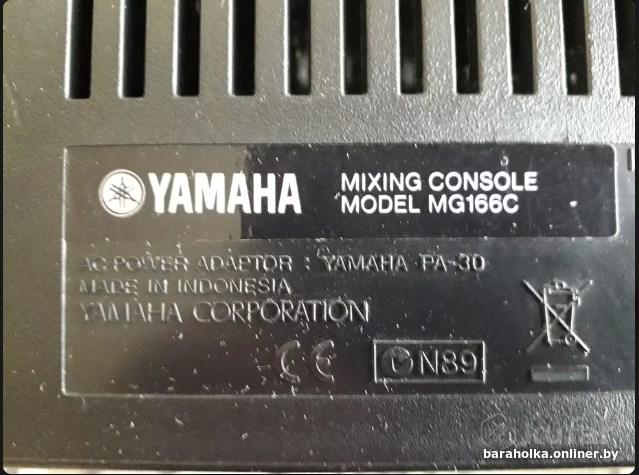 микшер YAMAHA MG166С — фото 1