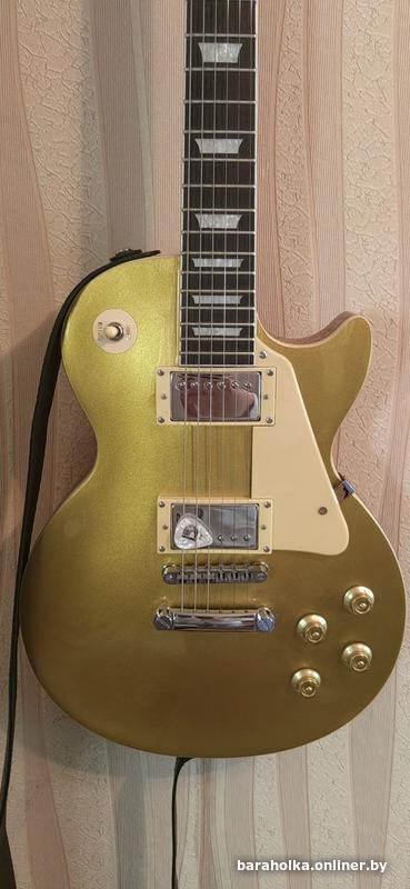 реплика Gibson Les Paul Standart golden top — фото 9