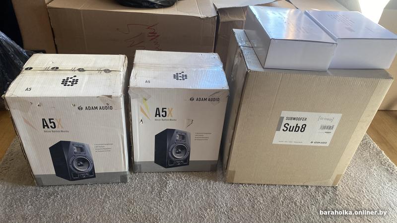 ADAM A5X + Sub8 — профессиональный студийный комплект монито... — фото 10