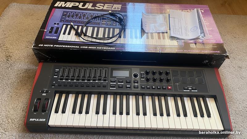 Novation Impulse 49 — полноразмерная MIDI-клавиатура, полный... — фото 1