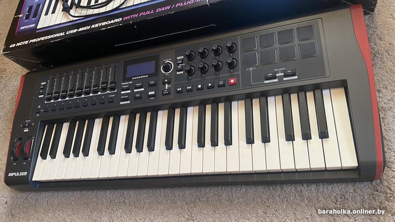 Novation Impulse 49 — полноразмерная MIDI-клавиатура, полный... — фото 2