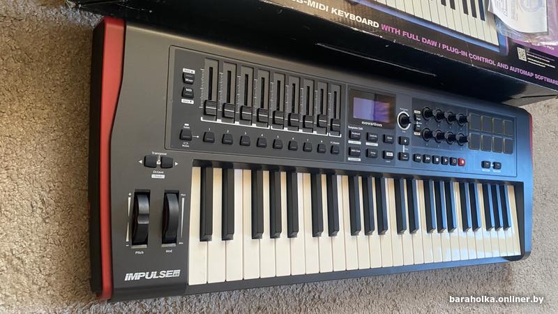 Novation Impulse 49 — полноразмерная MIDI-клавиатура, полный... — фото 3