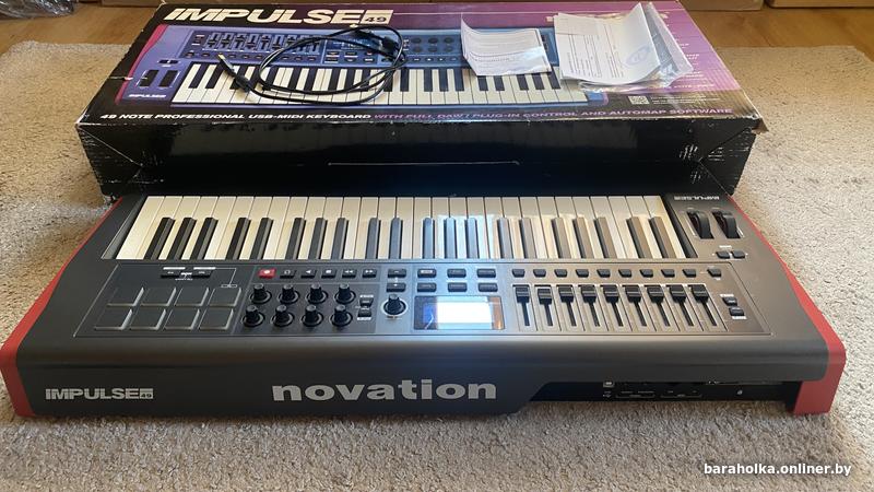 Novation Impulse 49 — полноразмерная MIDI-клавиатура, полный... — фото 4