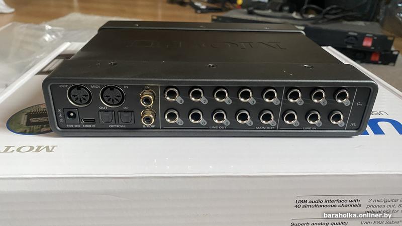 MOTU UltraLite-mk5 — профессиональный аудиоинтерфейс — фото 4