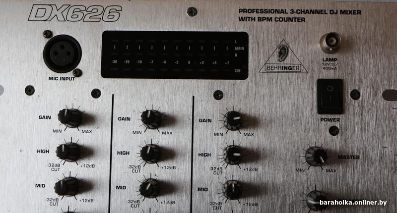 Микшер для музыки Behringer DX626 — фото 5