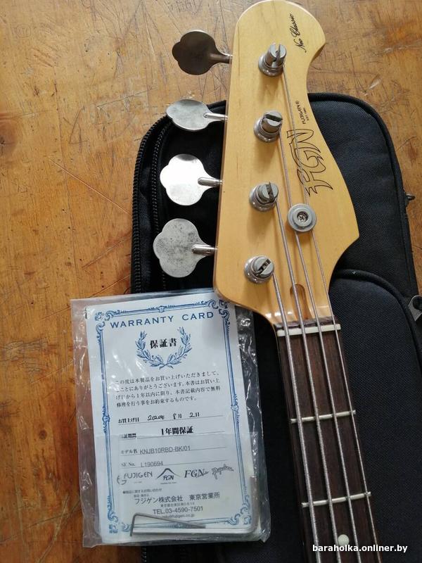 Продам FGN jazz bass neo classic Japan 2019 года в отличном ... — фото 6