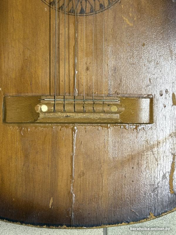 Гитара акустическая СССР — фото 8