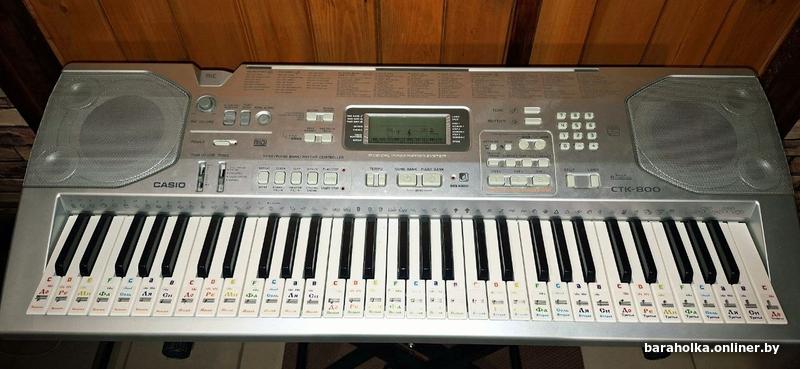 Синтезатор Casio CTK-800 (61 клавиша) / Для саунд-дизайна и ...
