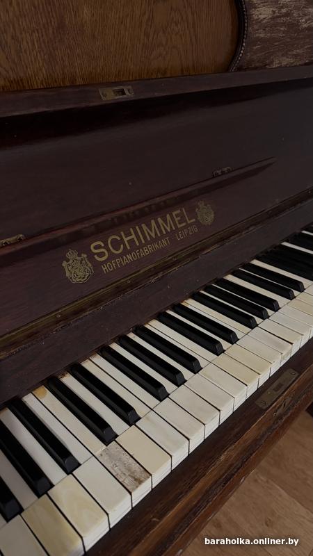Немецкое антикварное пианино Schimmel Leipzig — фото 3