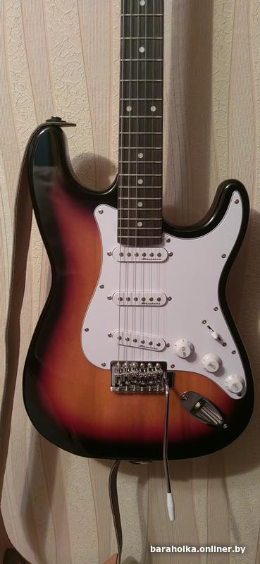 реплика Fender Stratocaster American Standart sunburst — фото 6