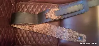 ремень со стреплоками для тяжелой электро гитары