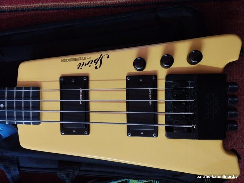 Бас-гитара Steinberger Spirit XT-2 (Yellow) — фото 1