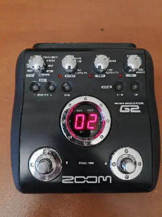 Гитарный процессор Zoom G2. Всё работает. Продаю за ненадобностью