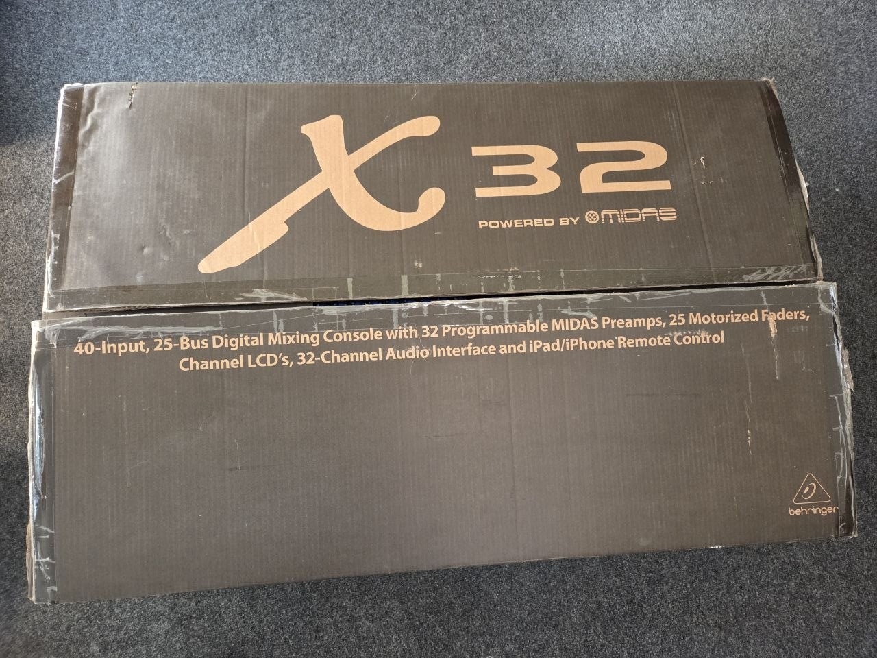 Продам полноразмерный Behringer x32 (full). Состояние отличное, за пульт вообще не стыдно. — фото 6