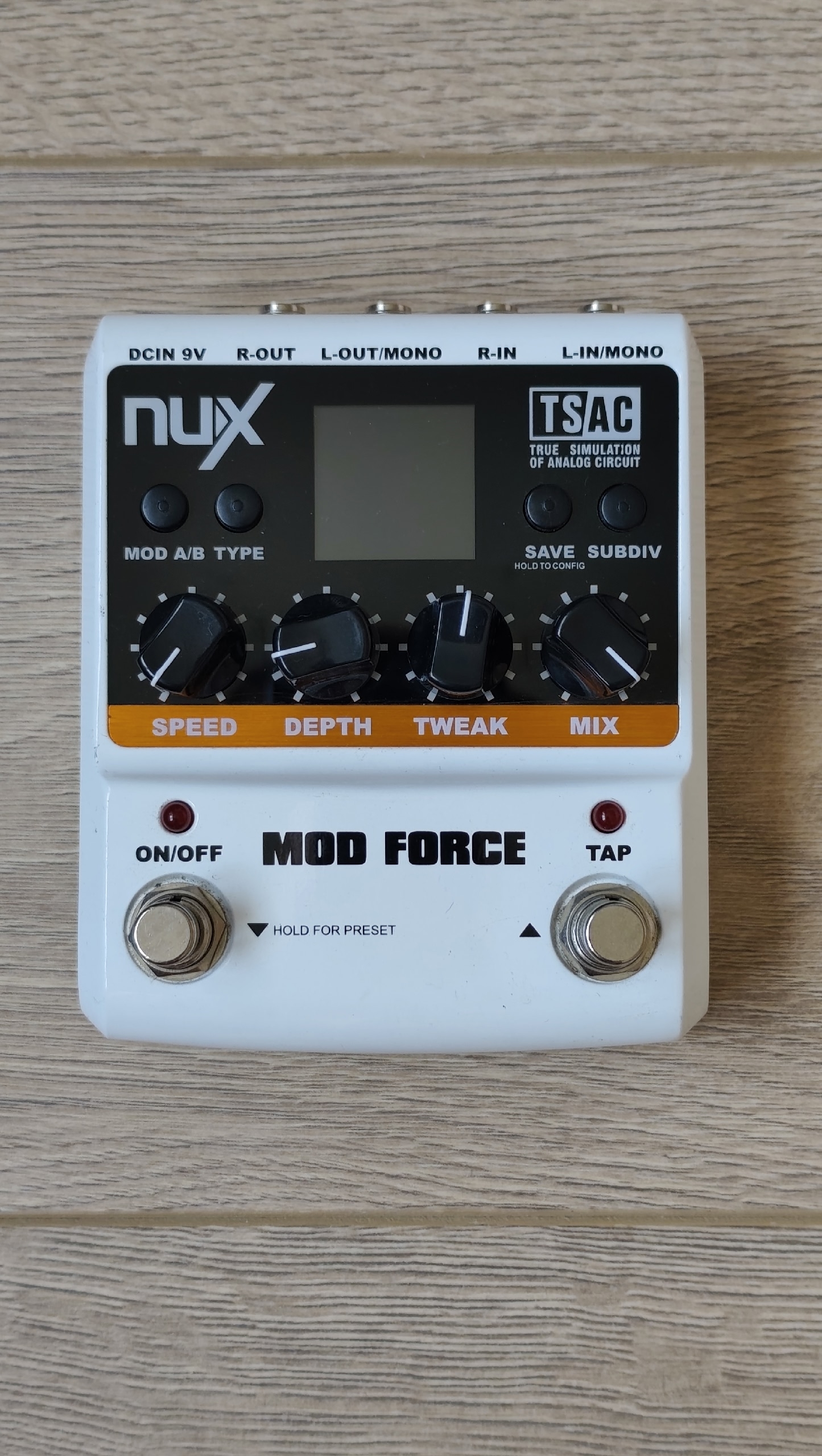 Гитарная педаль Nux mod force — фото 1