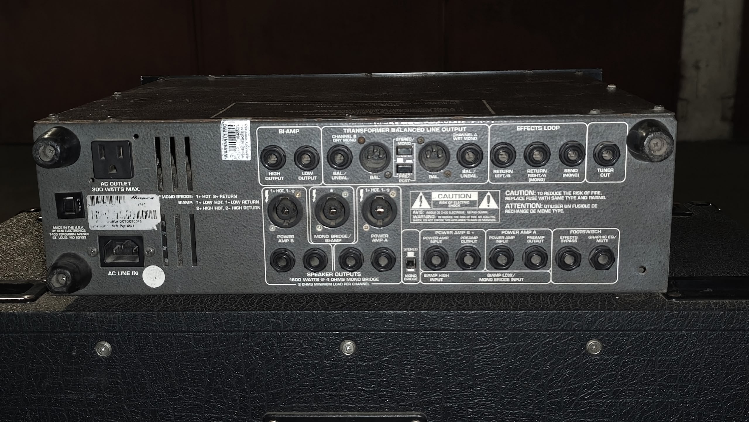 Басовый усилитель Ampeg SVT-4 pro — фото 4