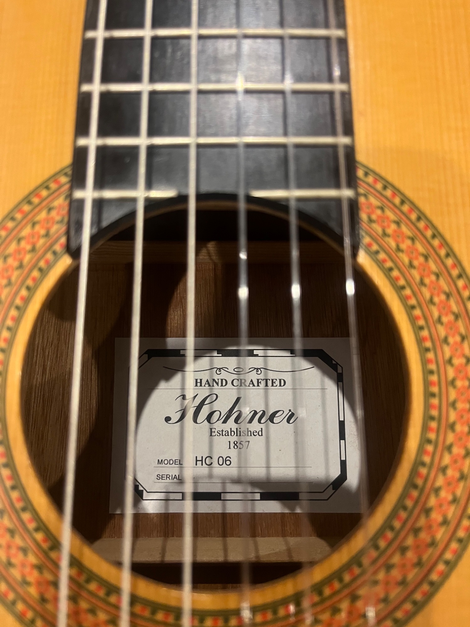 Классическая гитара Hohner HC 06 — фото 4