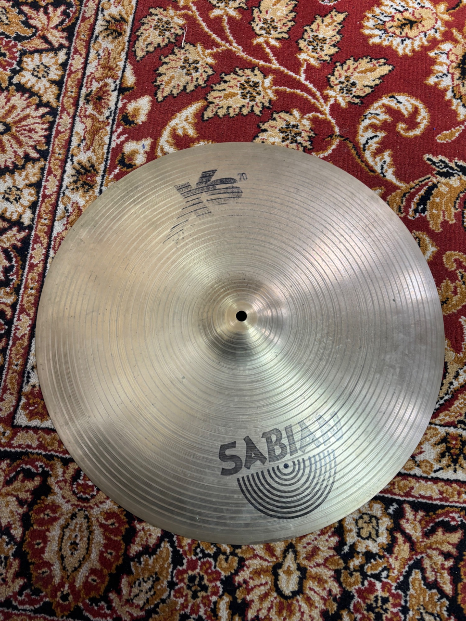 Комплект тарелок (Meinl Raker 16", Sabian XS20 China 18", Zildjian Edge 8") — фото 3