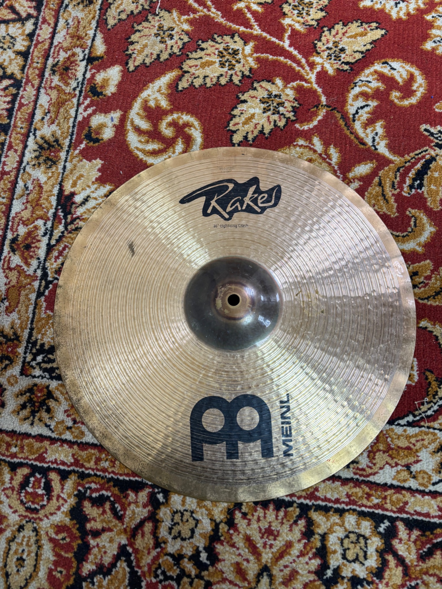 Комплект тарелок (Meinl Raker 16", Sabian XS20 China 18", Zildjian Edge 8") — фото 2